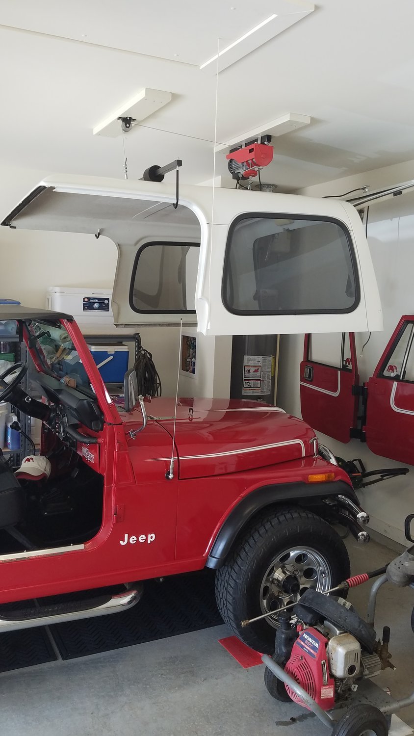 Lange Originals 014310 Power HoistaTop for 7606 Jeep CJ7, Wrangler